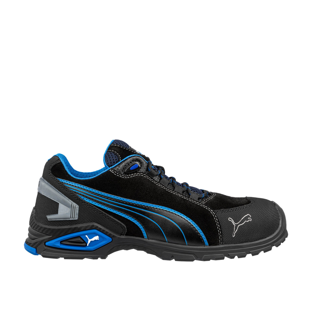 Chaussures de sécurité basses S3L RIO noir/bleu - PUMA SAFETY - 642750