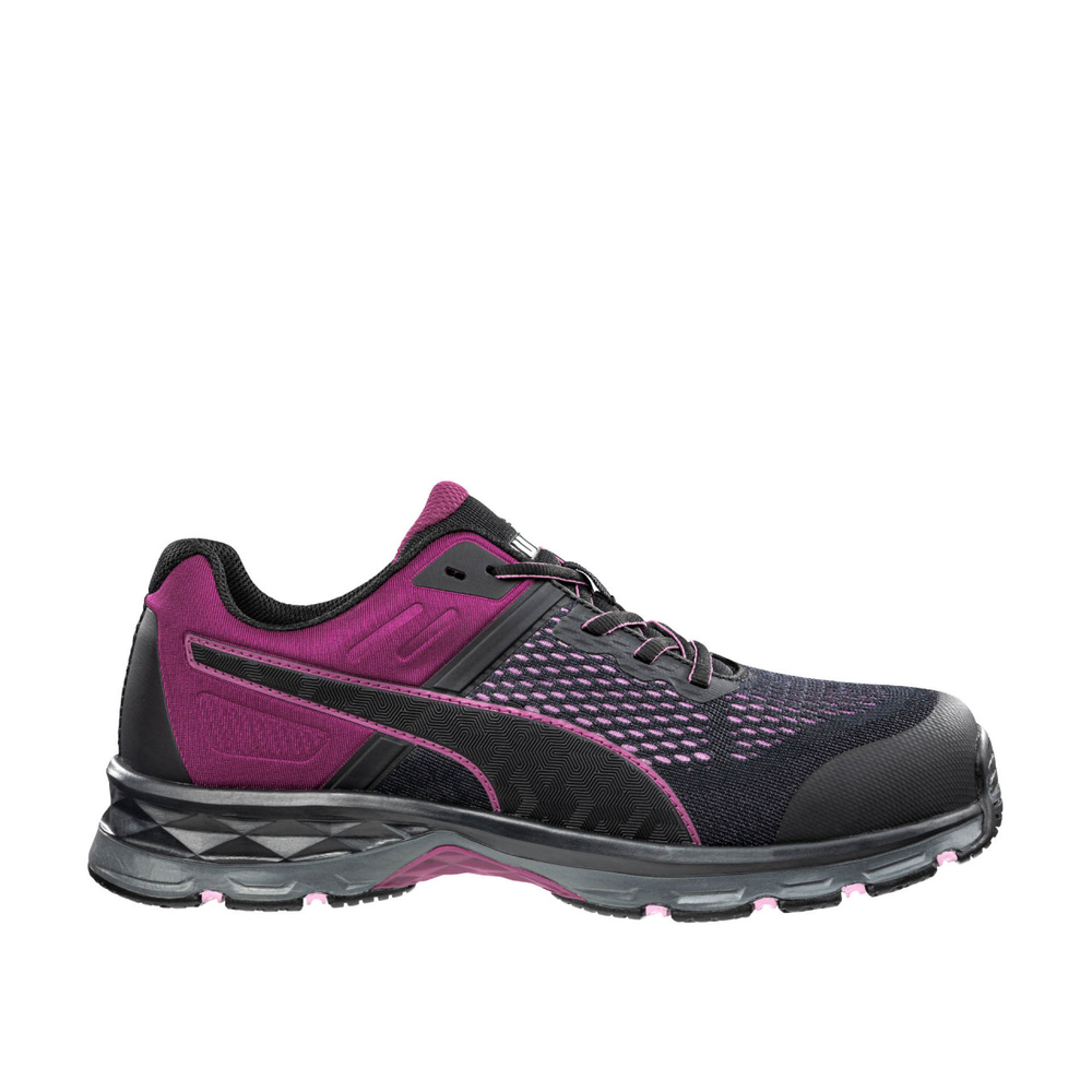 Chaussures de sécurité basses Femme S1P ESD DEFINE noir/rose - PUMA SAFETY - 643920