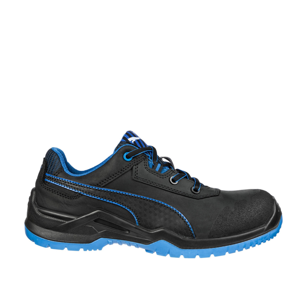 Chaussures de sécurité basses S3 ESD ARGON noir/bleu - PUMA SAFETY - 644220