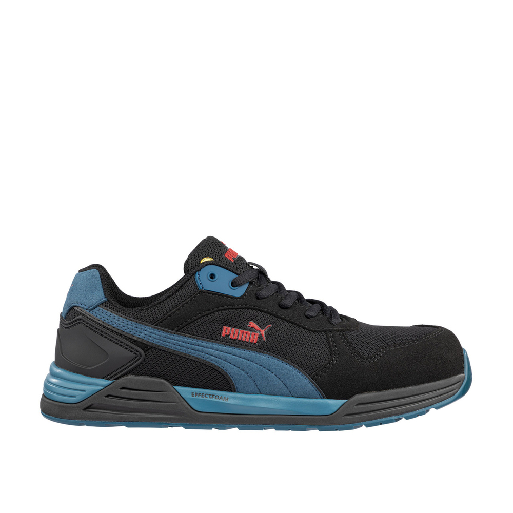 Chaussures de sécurité basses S1P ESD FRONTSIDE noir/bleu - PUMA SAFETY - 644660