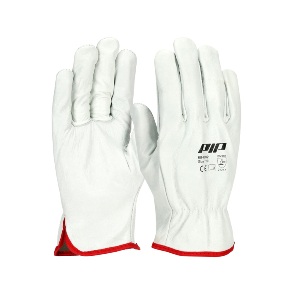 Gants de conduite en cuir de buffle Naturel  PIP - 68-F002