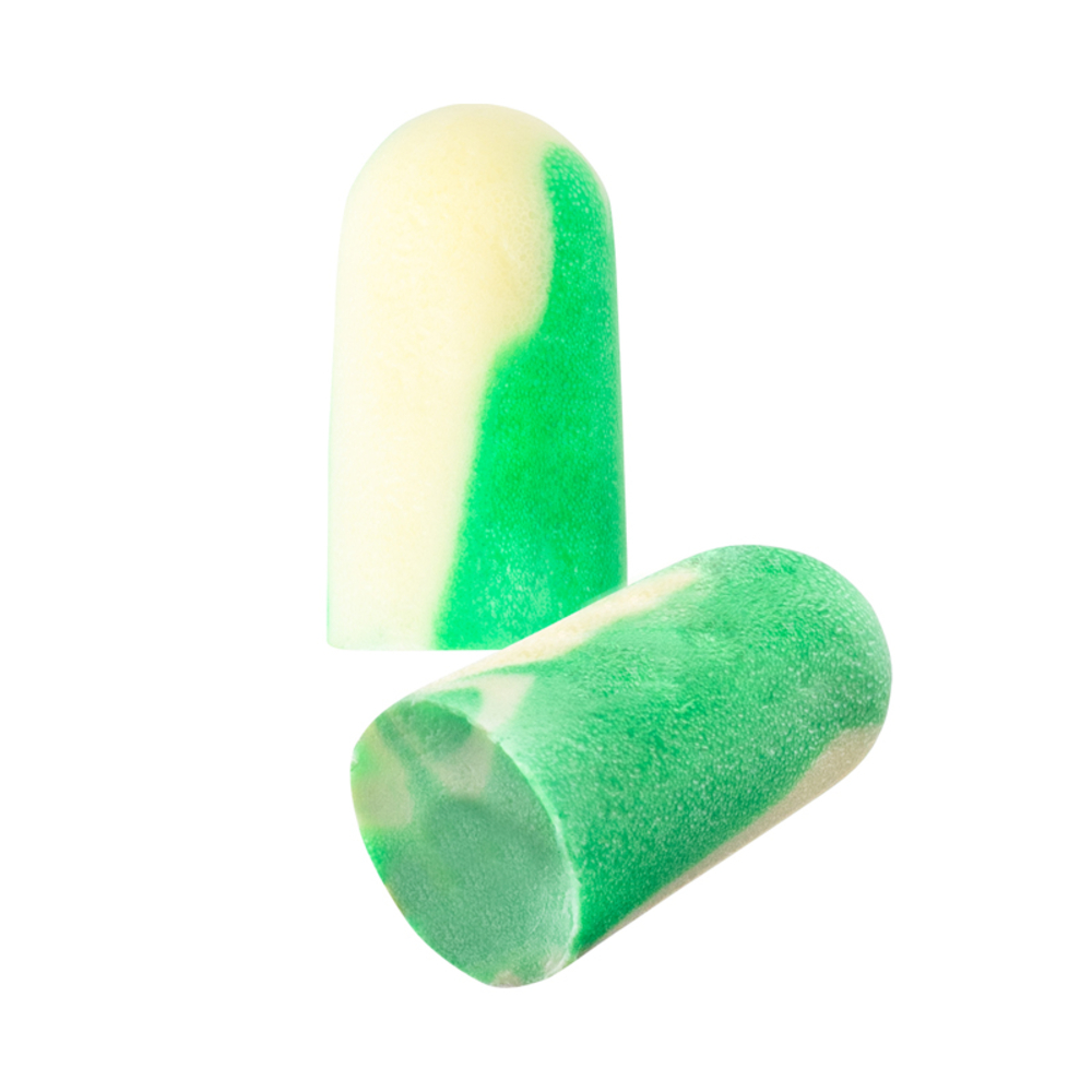 Bouchons d’oreille biosources forme conique non cordés SNR 38 DB mousse PU - PIP - BSF1-10-EN