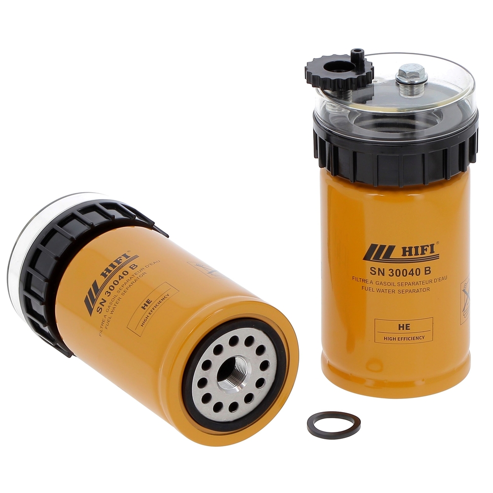 Filtre A Gasoil Separateur D'eau HIFI SN 30040 B HIFI FILTER