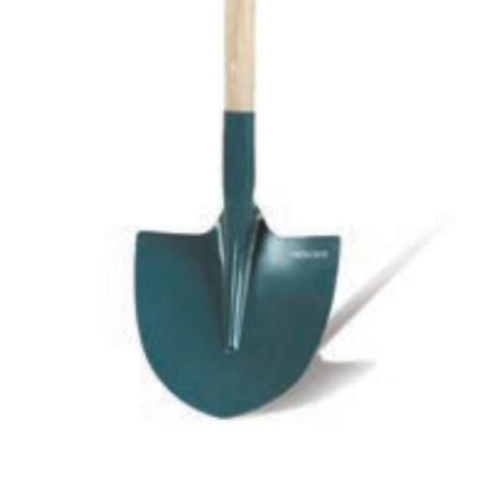 Pelle ronde trempée 25 cm sans manche - 451