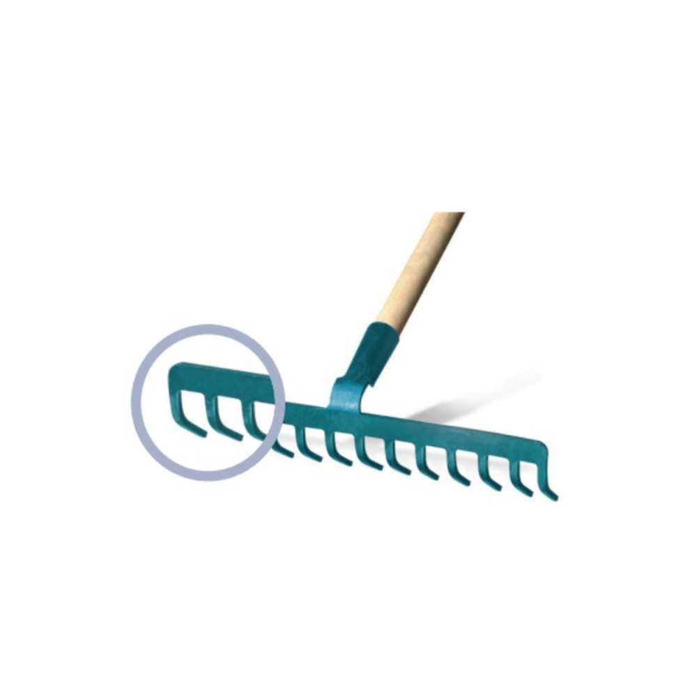 RATEAU FORGÉ 14 DENTS CINTRÉES - JEAN MERCIER - 750