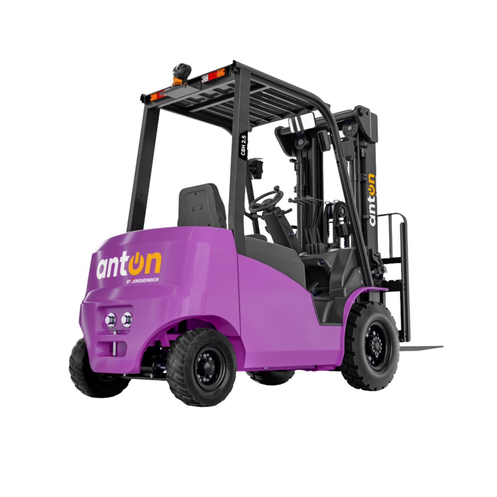 Chariot élévateur électrique CBH 2.0 hauteur levée max 4800 mm cabine intempéries ECO  JUNGHEINRICH - 52536535