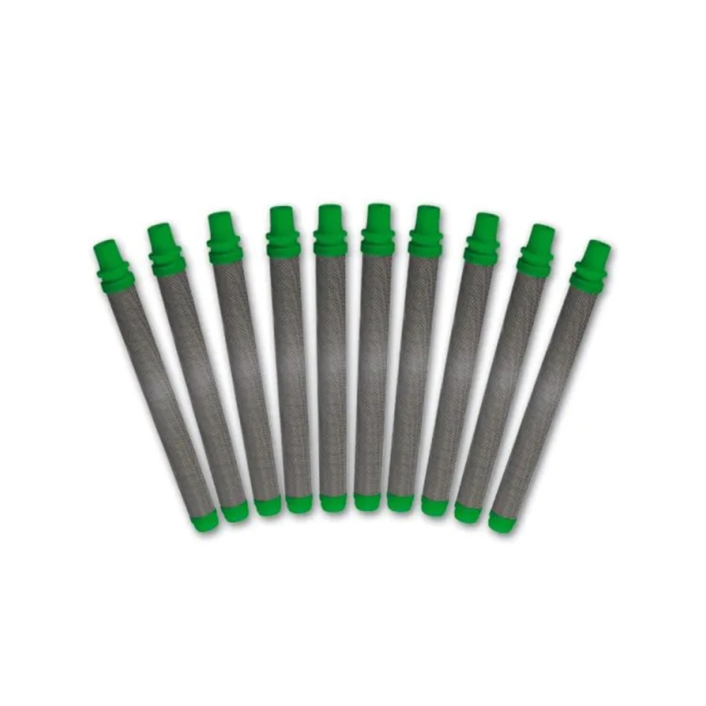 Filtre crosse vert 30 mailles pour pistolet Airless - par 10 - WAGNER - 97025