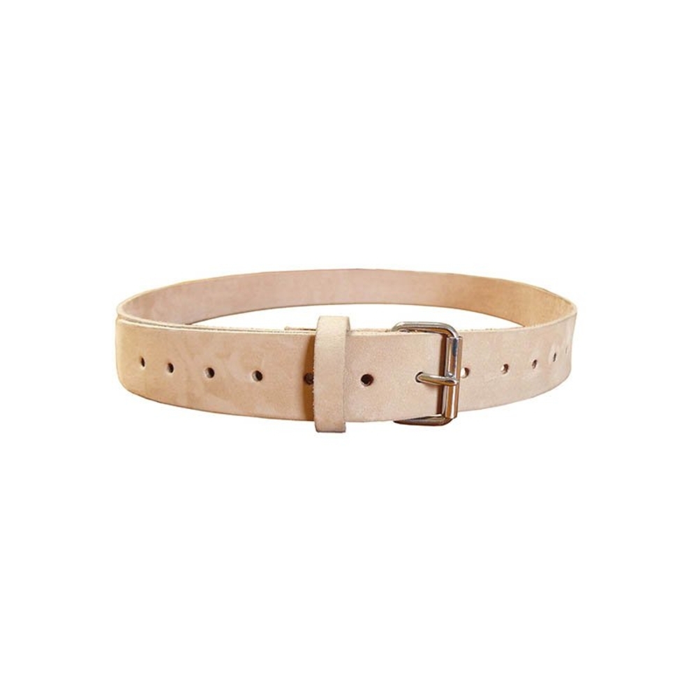 CEINTURE CUIR QUALITÉ SUPÉRIEURE AVEC BOUCLE MÉTAL LONGUEUR 140 CM LARGEUR 4CM - JOUANEL INDUSTRIE - CEI-C