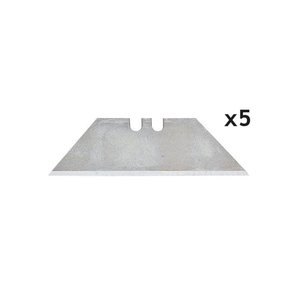 LOT DE 5 LAMES TRAPÉZOIDALES 60 X 19MM - JOUANEL INDUSTRIE - COUTLAMTRAP