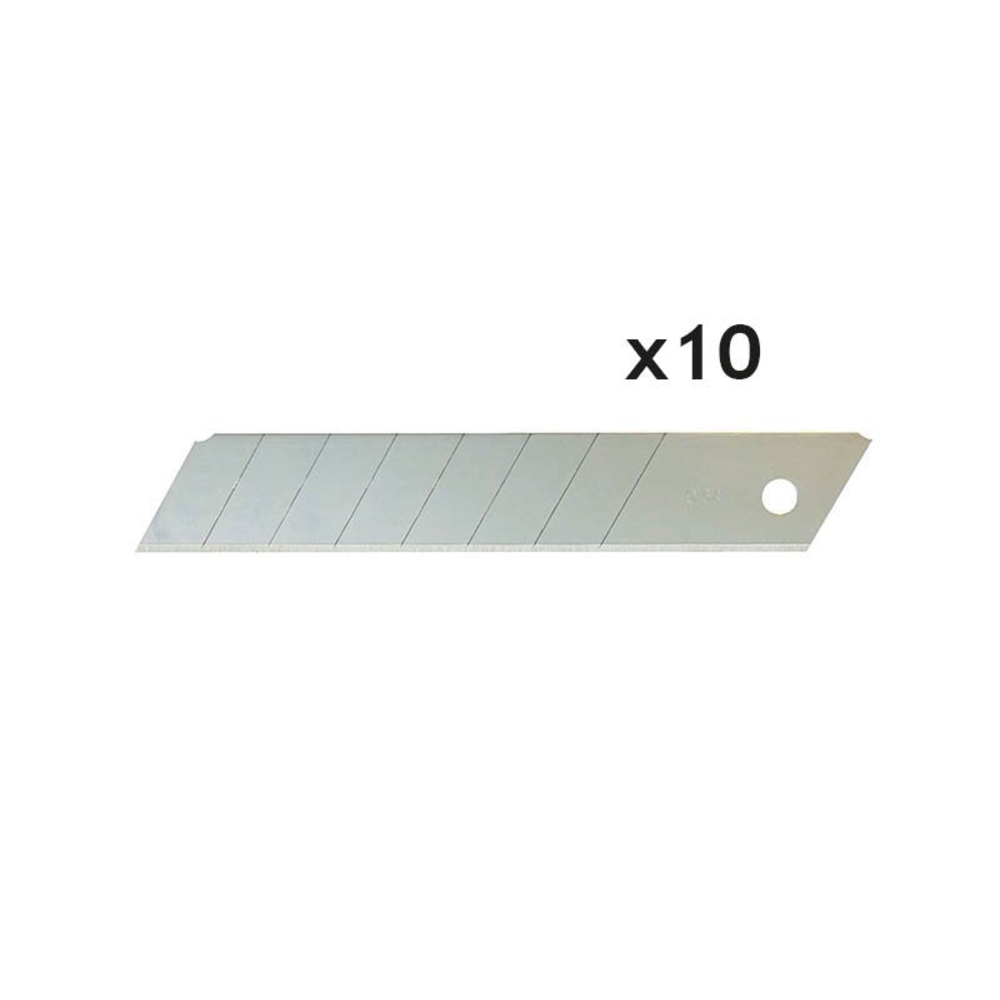 LOT DE 10 LAMES DROITES À CASSER 18 MM - JOUANEL INDUSTRIE - CUT18LAMCA