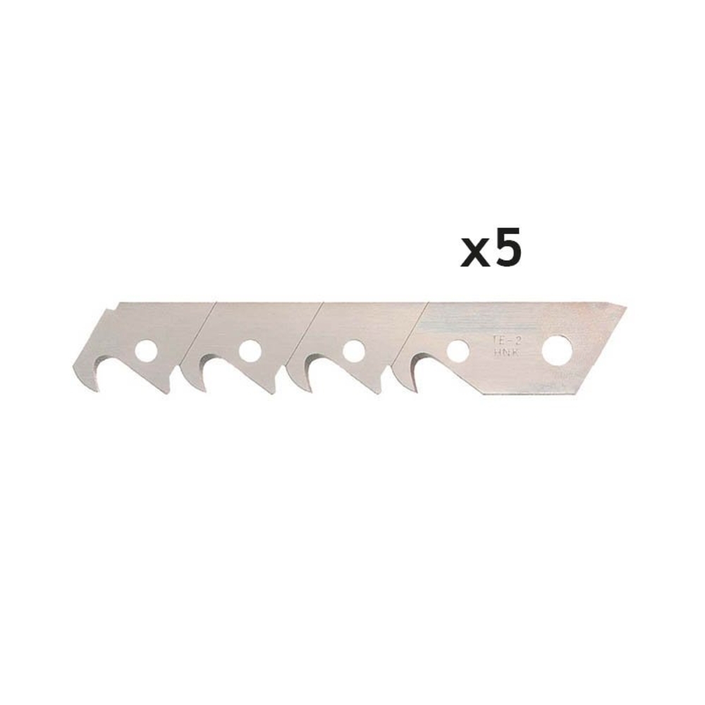 LOT DE 5 LAMES À CROCHET À CASSER 18 MM - JOUANEL INDUSTRIE - CUT18LAMCRO