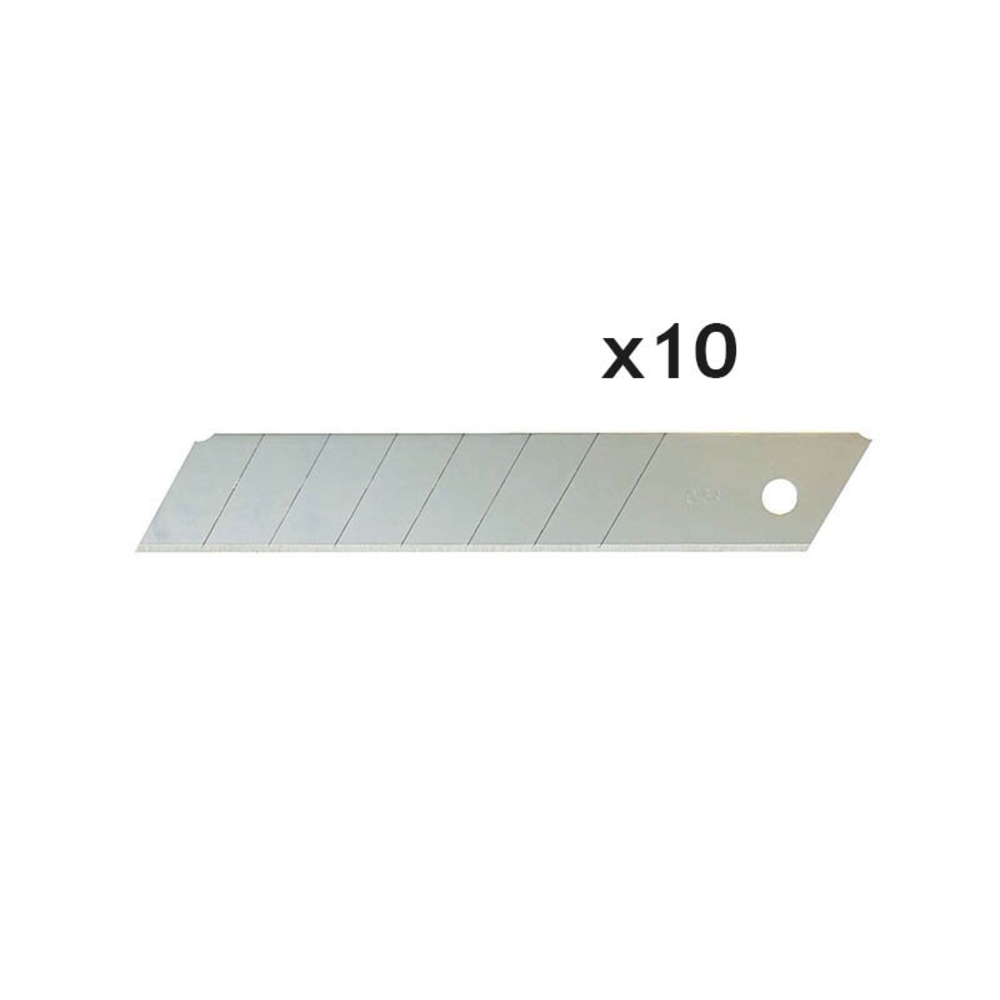 LOT DE 10 LAMES DROITES À CASSER 25 MM - JOUANEL INDUSTRIE - CUT25LAMCA