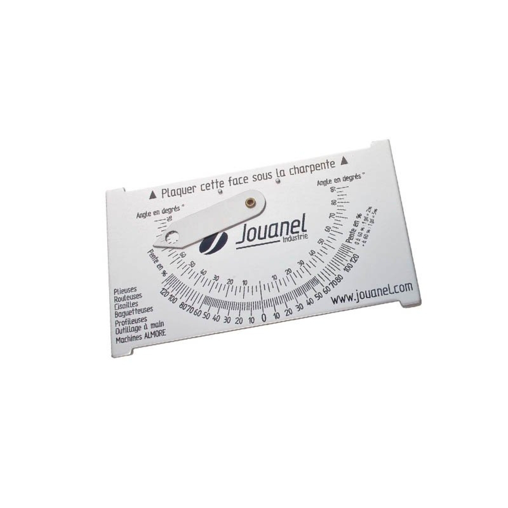 DÉCLIMÈTRE ALUMINIUM 90 X 150 MM POIDS 70 G - JOUANEL INDUSTRIE - DECLIM