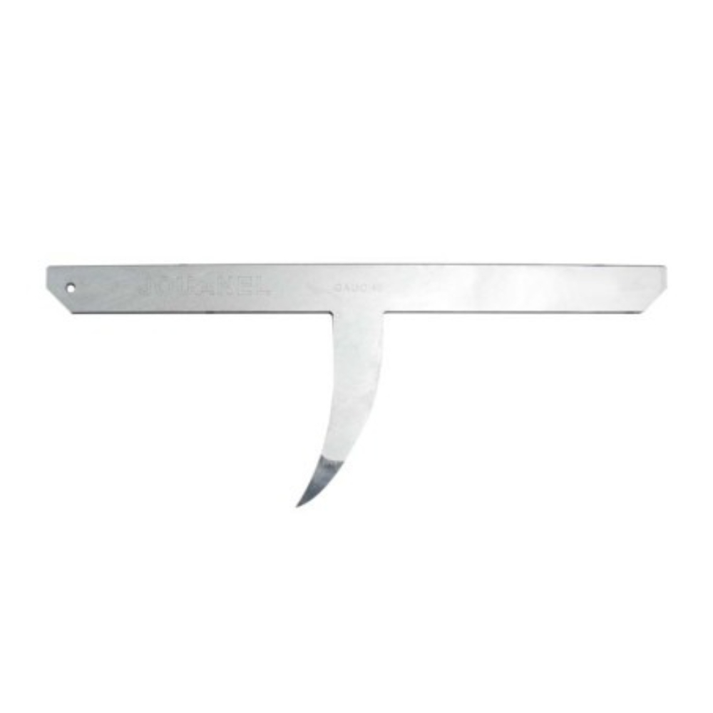 ENCLUME D'ARDOISIER À GAUCHE 500 MM ACIER FORGÉ - JOUANEL INDUSTRIE - ENCG500