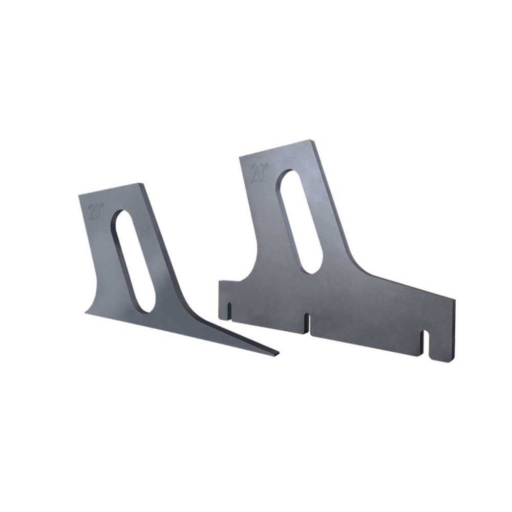 JEU DE GABARITS 20° 2 PLAQUES+1CONTRE-PLAQUE POUR GAB1350 - JOUANEL INDUSTRIE - GAB20