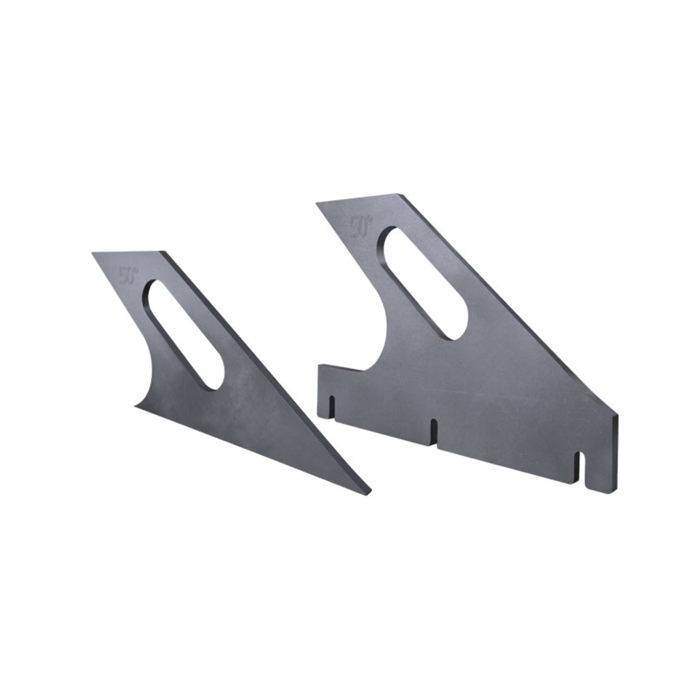 JEU DE GABARITS 50° 2 PLAQUES+1CONTRE-PLAQUE POUR GAB1350 - JOUANEL INDUSTRIE - GAB50