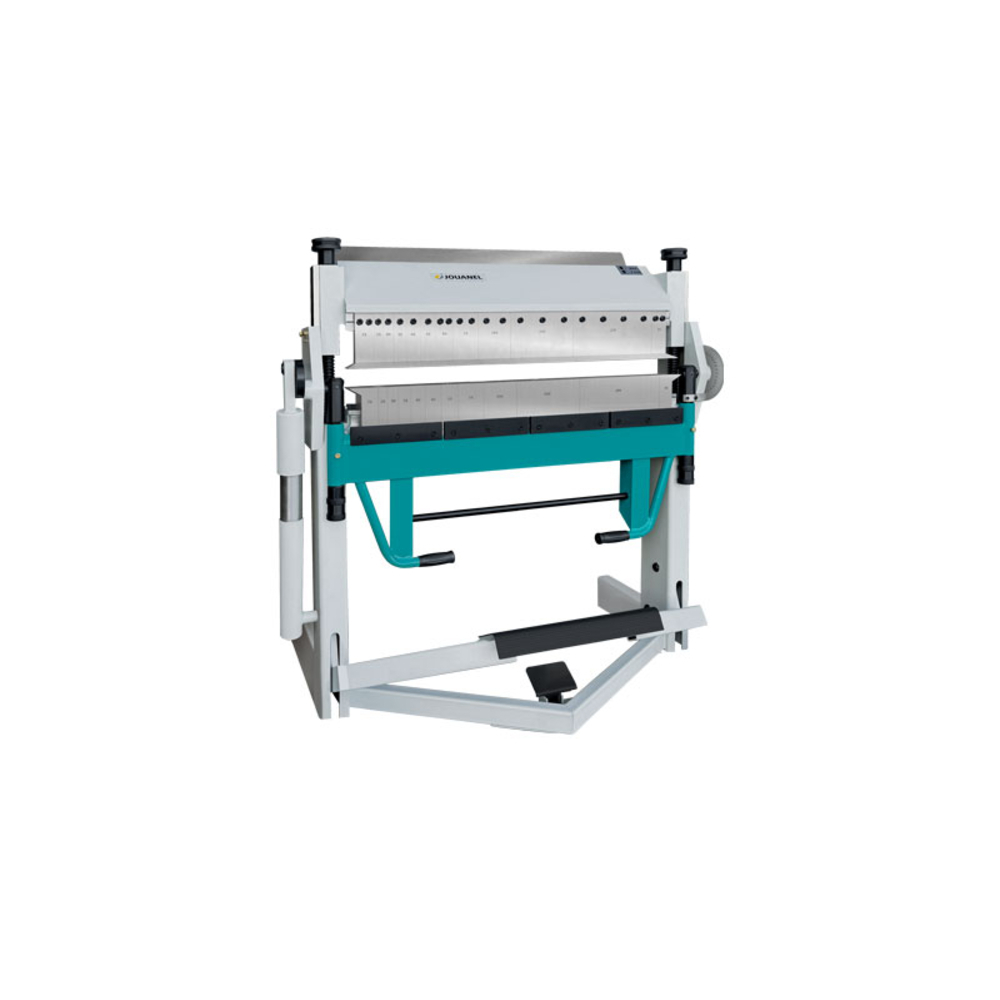 PLIEUSE À SEGMENTS PINCE/TABLE/TABLIER 1 M X 2 MM SERRAGE PAR PÉDALE - JOUANEL INDUSTRIE - HS23