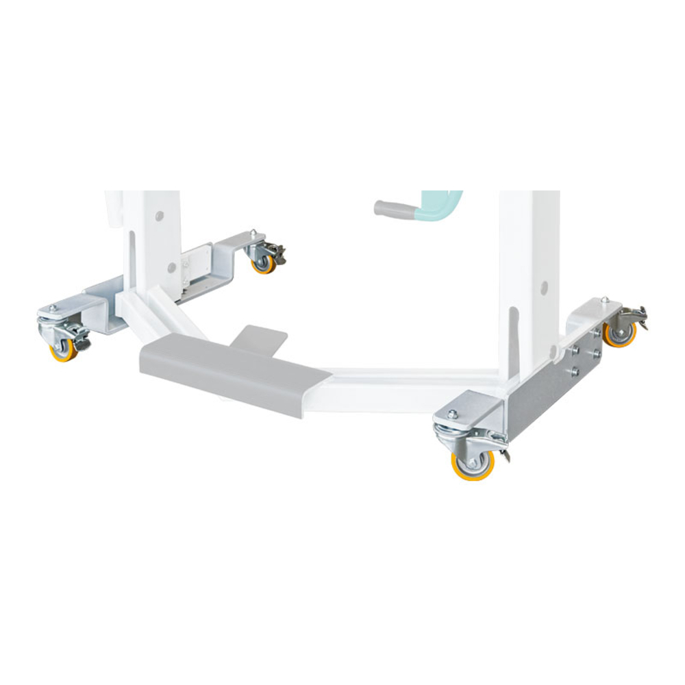 KIT DE DÉPLACEMENT AVEC ROULETTES POUR PLIEUSES À SEGMENTS MODÈLES HS - JOUANEL INDUSTRIE - HS-ROULETTES