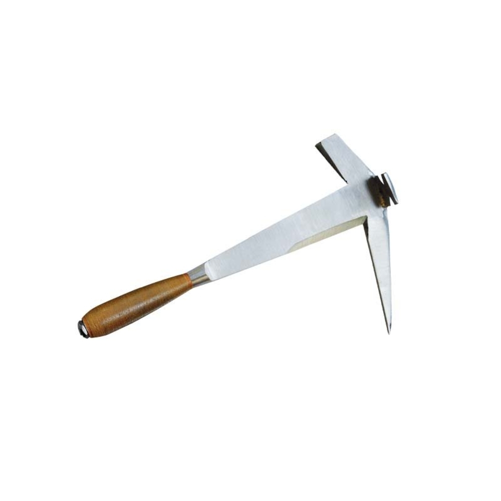 MARTEAU DE COUVREUR À DROITE FORGÉ MANCHE CUIR - JOUANEL INDUSTRIE - MACD