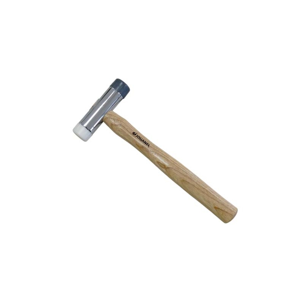 MARTEAU SOIGNEUX Ø 25 MM - MANCHE BOIS - 250 G - JOUANEL INDUSTRIE - MARSO25