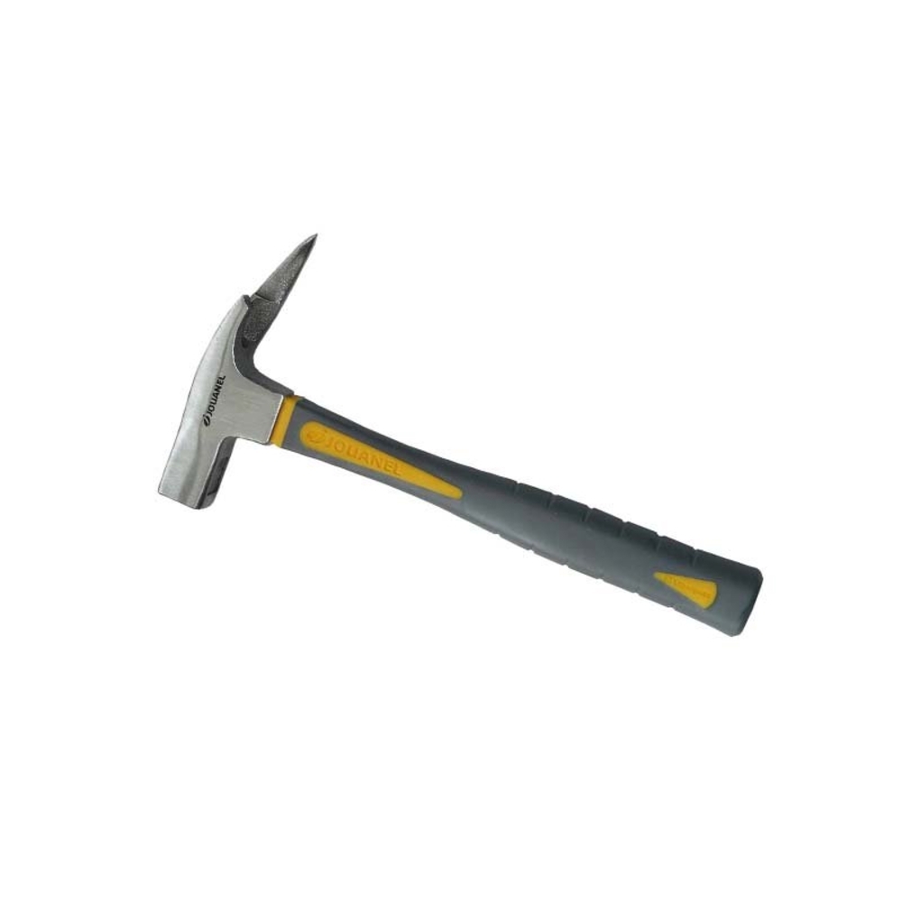 MARTEAU DE CHARPENTIER PORTE-CLOU MAGNÉTIQUE MANCHE FIBRE GAINÉ 850G - JOUANEL INDUSTRIE - MCHMF