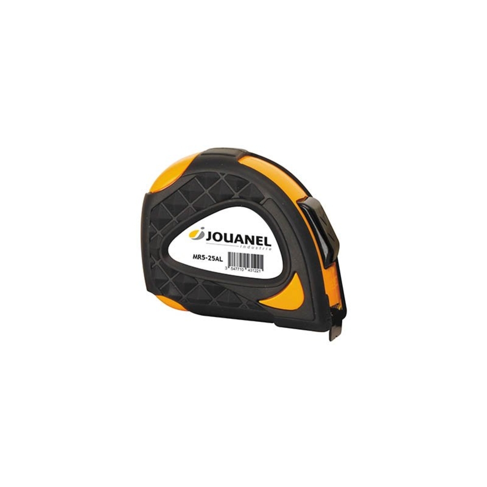 MÈTRE RUBAN ABS 25 MM X 5 M AVEC SYSTÈME AUTO-LOCK - JOUANEL INDUSTRIE - MR5-25AL