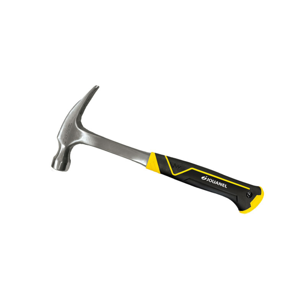 MARTEAU UNIVERSEL FORGÉ MONOBLOC MANCHE ERGONOMIQUE BI-MATIÈRES 900 G - JOUANEL INDUSTRIE - MUFS