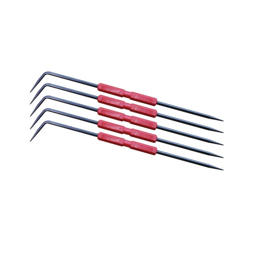 LOT DE 5 POINTES À TRACER AVEC MANCHON LONGUEUR 210 MM - JOUANEL INDUSTRIE - PAT210M