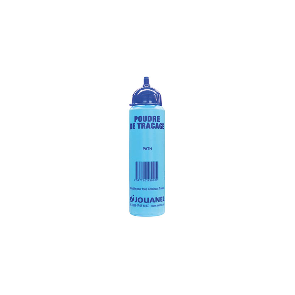 POUDRE À TRACER BLEUE HAUTE QUALITÉ 200 G - JOUANEL INDUSTRIE - PATH