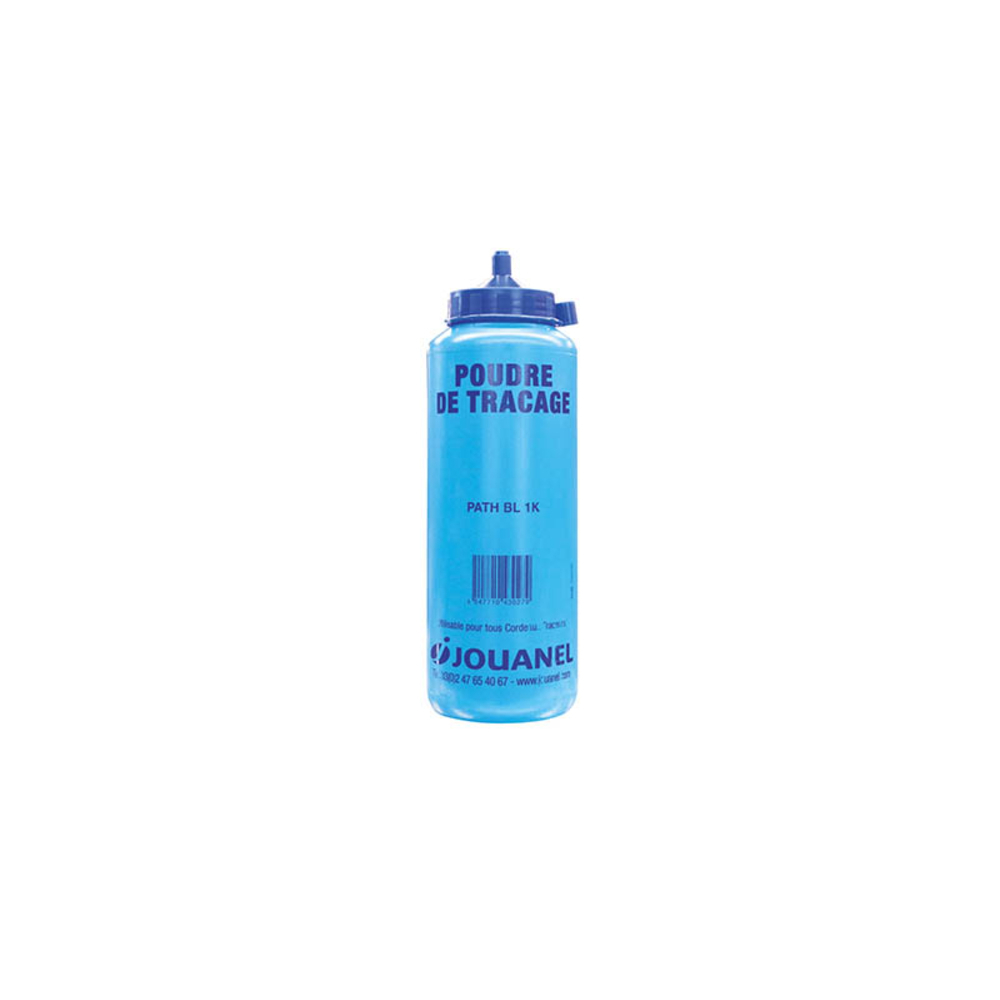 POUDRE À TRACER BLEUE HAUTE QUALITÉ 1 KG - JOUANEL INDUSTRIE - PATHBL1K