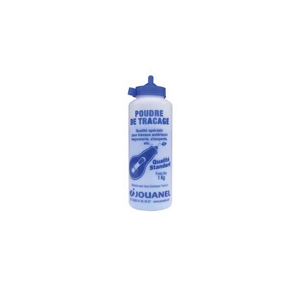 POUDRE À TRACER BLEUE 1 KG - JOUANEL INDUSTRIE - PATSBL1K