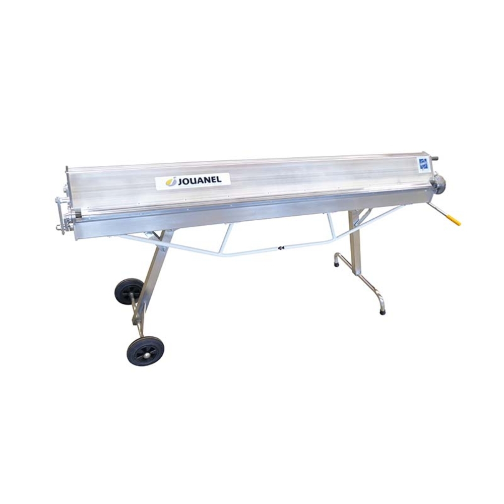 PLIEUSE MANUELLE ALUMINIUM 2 M ZINC 0,8 MM ACIER 0,63 MM SECTEUR ANGULAIRE - JOUANEL INDUSTRIE - PCA2040