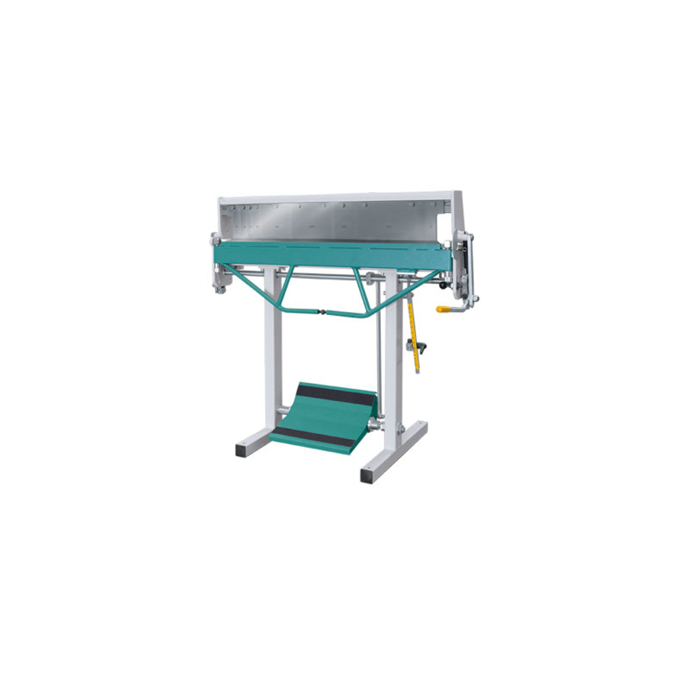 PLIEUSE MANUELLE 1 M À SEGMENTS ZINC 1,5 MM ACIER 1,2 MM BUTÉE ANGULAIRE - JOUANEL INDUSTRIE - PCX1020T