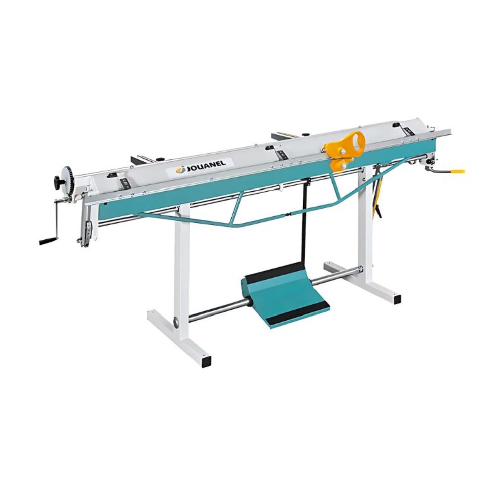 PLIEUSE MANUELLE 2,5M ZINC ALU ACIER - BUTÉE ANGULAIRE - JOUANEL INDUSTRIE - PCX2540A