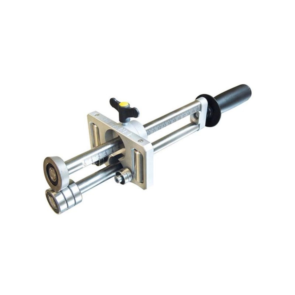 PLIEUSE À MAIN SIMPLE COLONNE 2 ROULEAUX DE GUIDAGE - 200 MM - JOUANEL INDUSTRIE - PLIMSC2-200