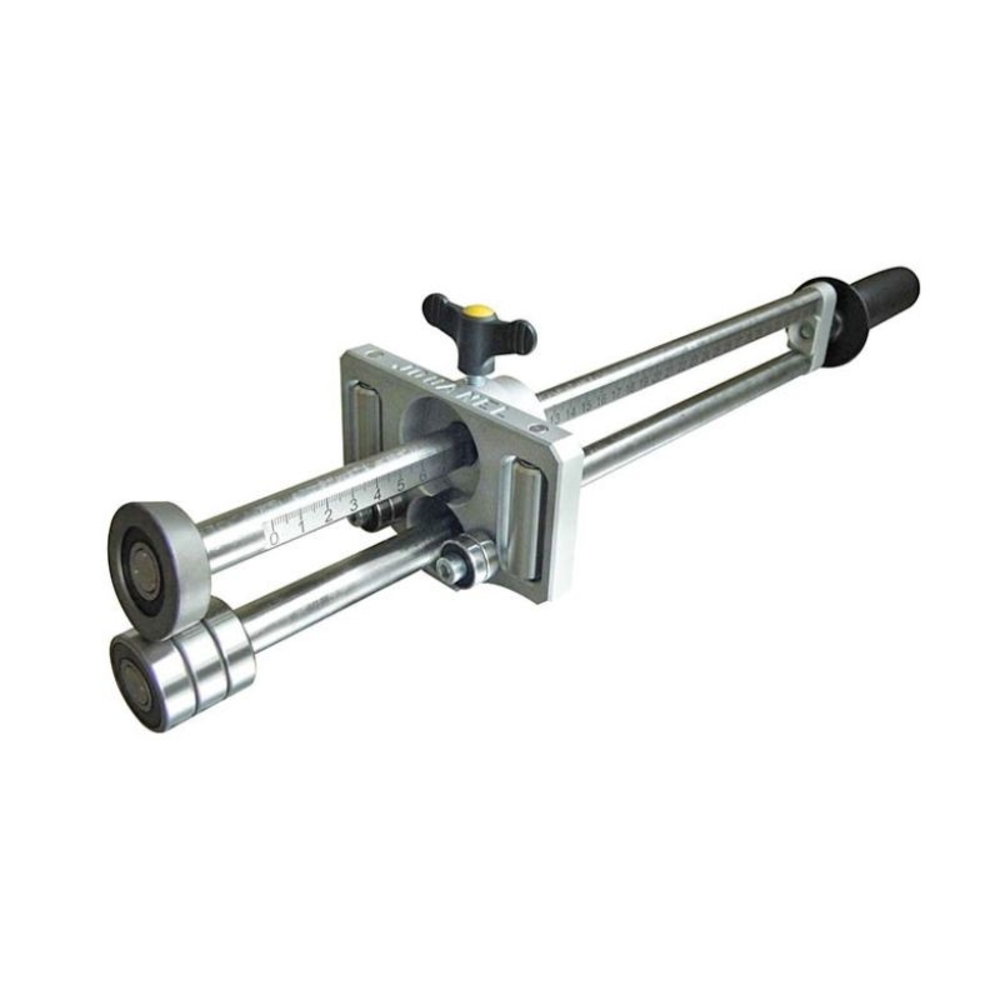 PLIEUSE À MAIN SIMPLE COLONNE 2 ROULEAUX DE GUIDAGE - 350 MM - JOUANEL INDUSTRIE - PLIMSC2-350