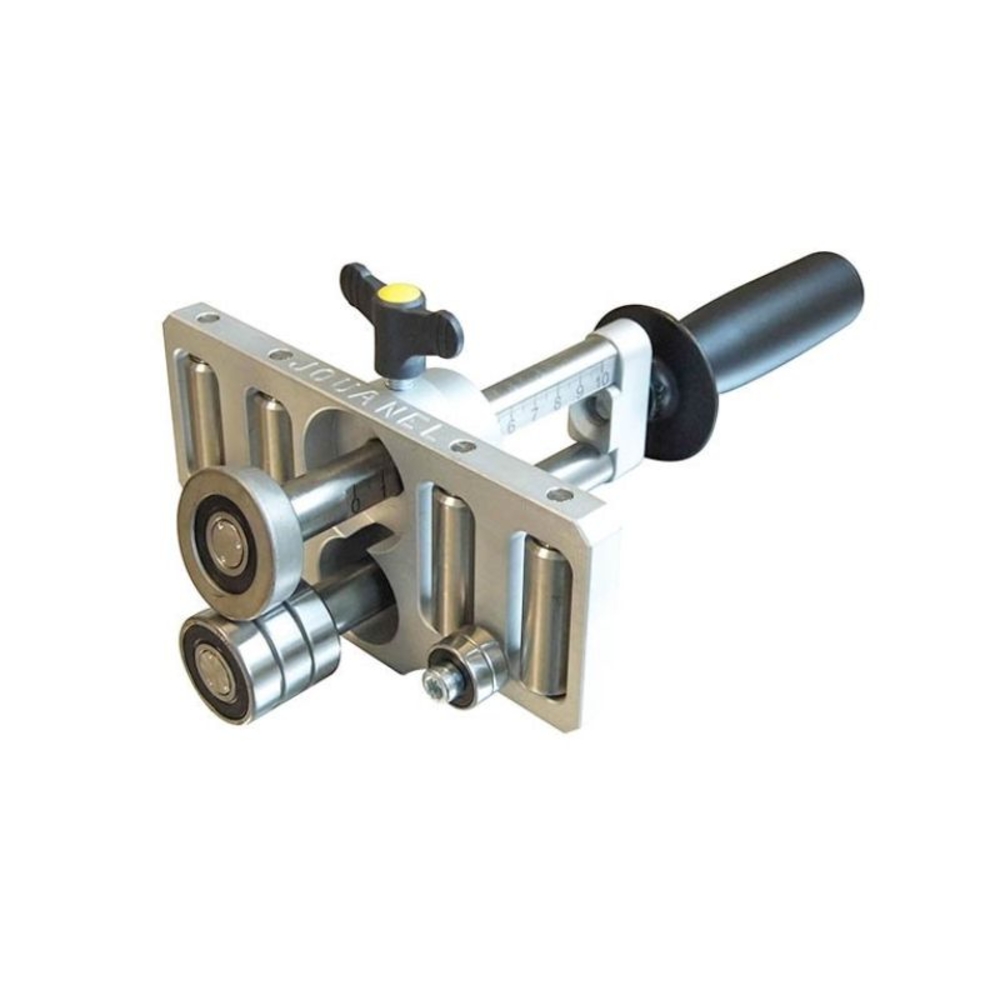 PLIEUSE À MAIN SIMPLE COLONNE 4 ROULEAUX DE GUIDAGE - 100 MM - JOUANEL INDUSTRIE - PLIMSC4-100