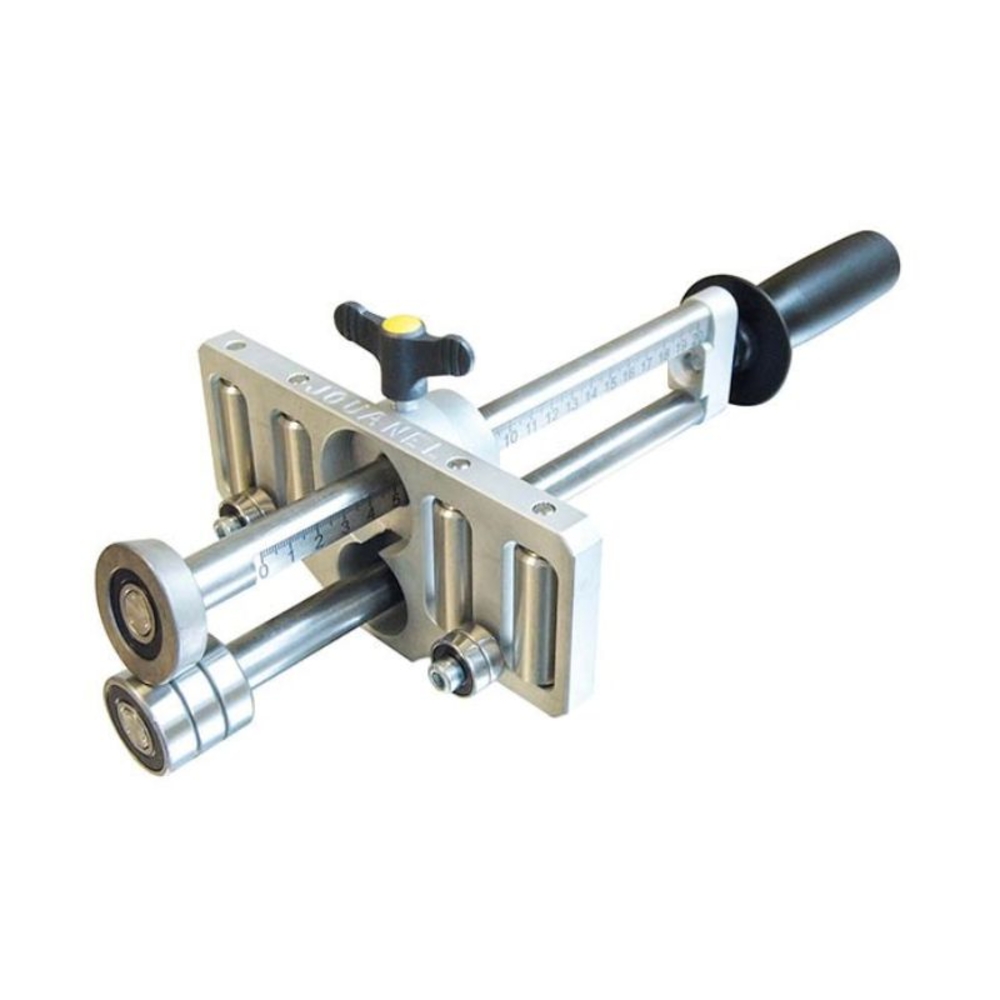 PLIEUSE À MAIN SIMPLE COLONNE 4 ROULEAUX DE GUIDAGE - 200 MM - JOUANEL INDUSTRIE - PLIMSC4-200