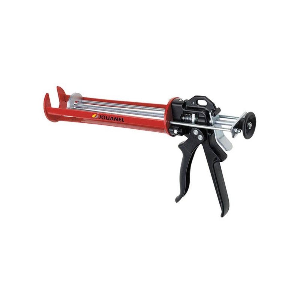 PISTOLET À SILICONE 310 ML AVANCE RÉGULIÈRE PAR DOUBLE PISTON - JOUANEL INDUSTRIE - PSIL380