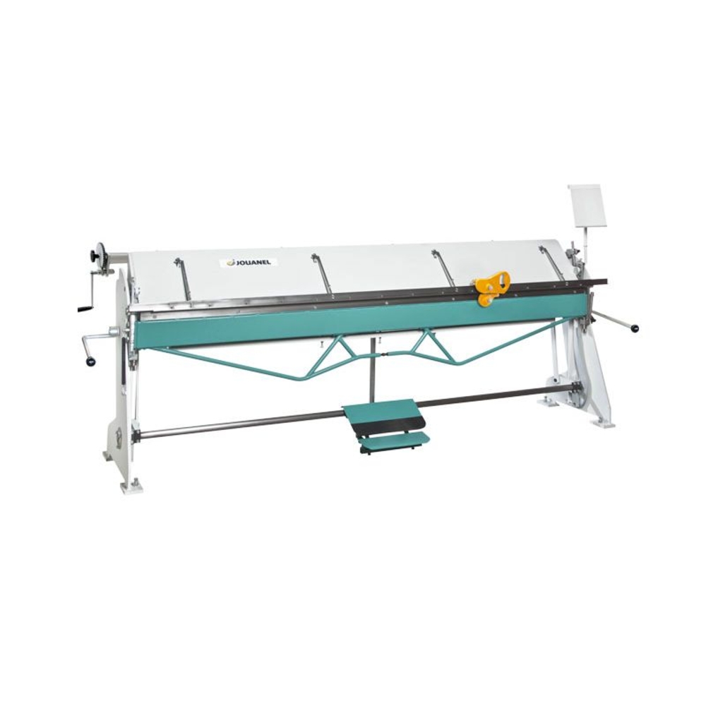 PLIEUSE 2 M MANUELLE PÉDALE SERRAGE/DESSERRAGE LEVIER DROITE ET GAUCHE - JOUANEL INDUSTRIE - PVX2040