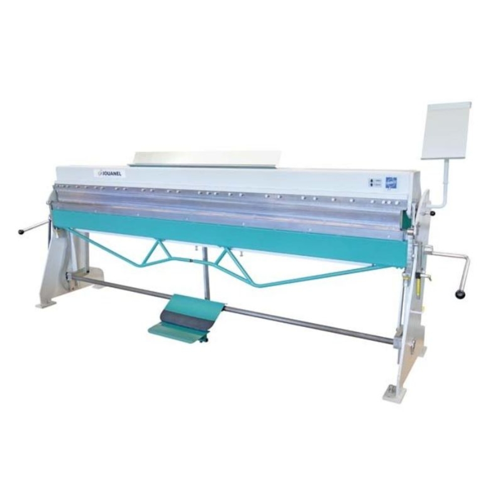 PLIEUSE À SEGMENTS 3M PÉDALE SERRAGE/DESSERRAGE LEVIER DROITE ET GAUCHE - JOUANEL INDUSTRIE - PVX3080T