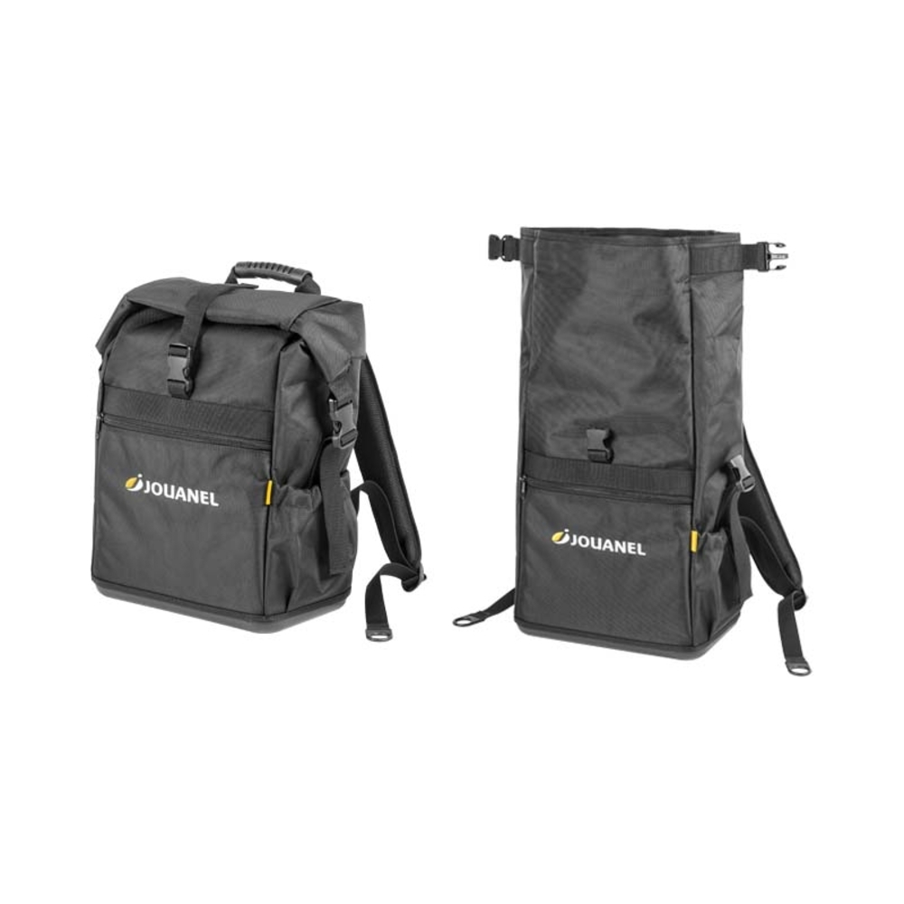 SAC À DOS DE CHANTIER WATERPROOF FERMETURE ROLL-TOP FOND RIGIDE RENFORCÉ 17 L - JOUANEL INDUSTRIE - SACD-RT