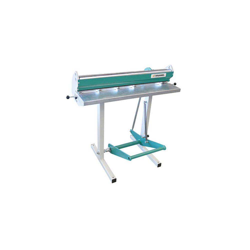 POINÇONNEUSE EN LIGNE MANUELLE 1 M 6 TROUS Ø 3,2 MM SOCLE ET PÉDALE INCLUS - JOUANEL INDUSTRIE - SDS1000M-NM