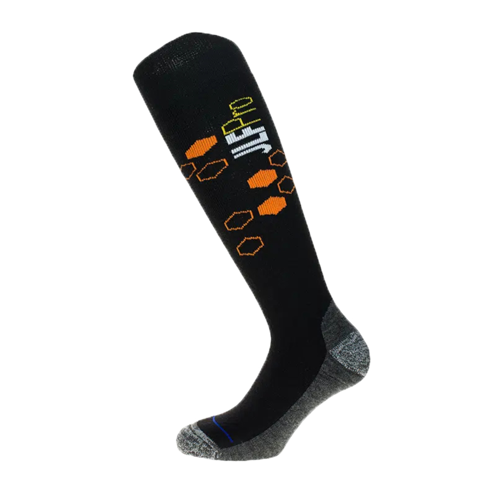 Chaussette Chaleur Haute noire - JLF PRO - 0366AG