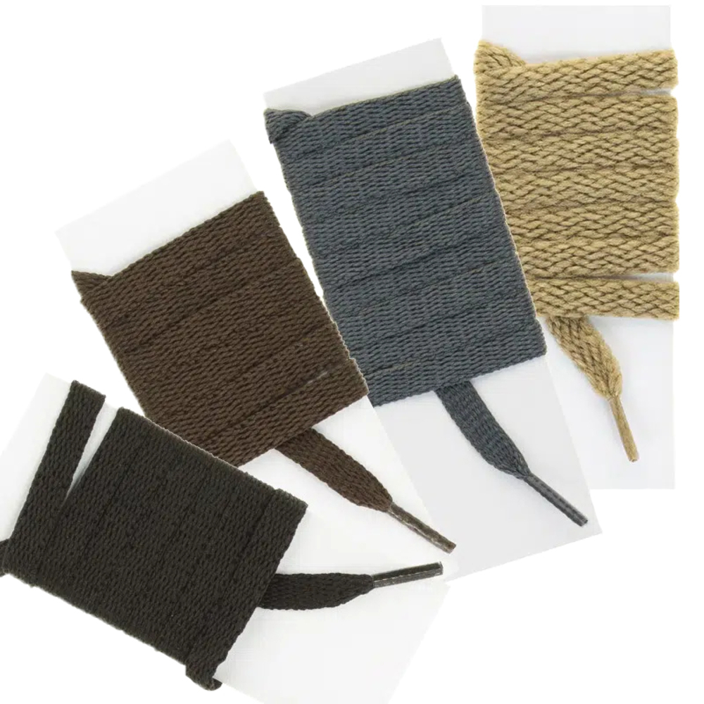 Lacets Plats 0,60 M Noir - JLF PRO - 0410VRNOIR