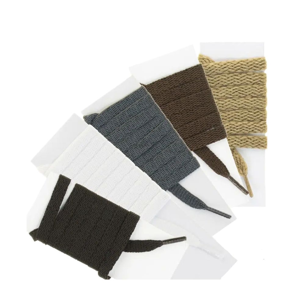 Lacets Plats 0,90 M Gris - JLF PRO - 0411VRGRIS