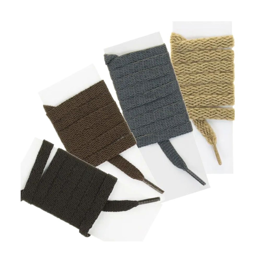 Lacets Plats 0,75 M Gris - JLF PRO - 0414VRGRIS