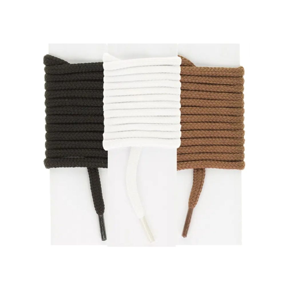 Lacets Ronds 1,20 M Noir - JLF PRO - 0416VRNOIR