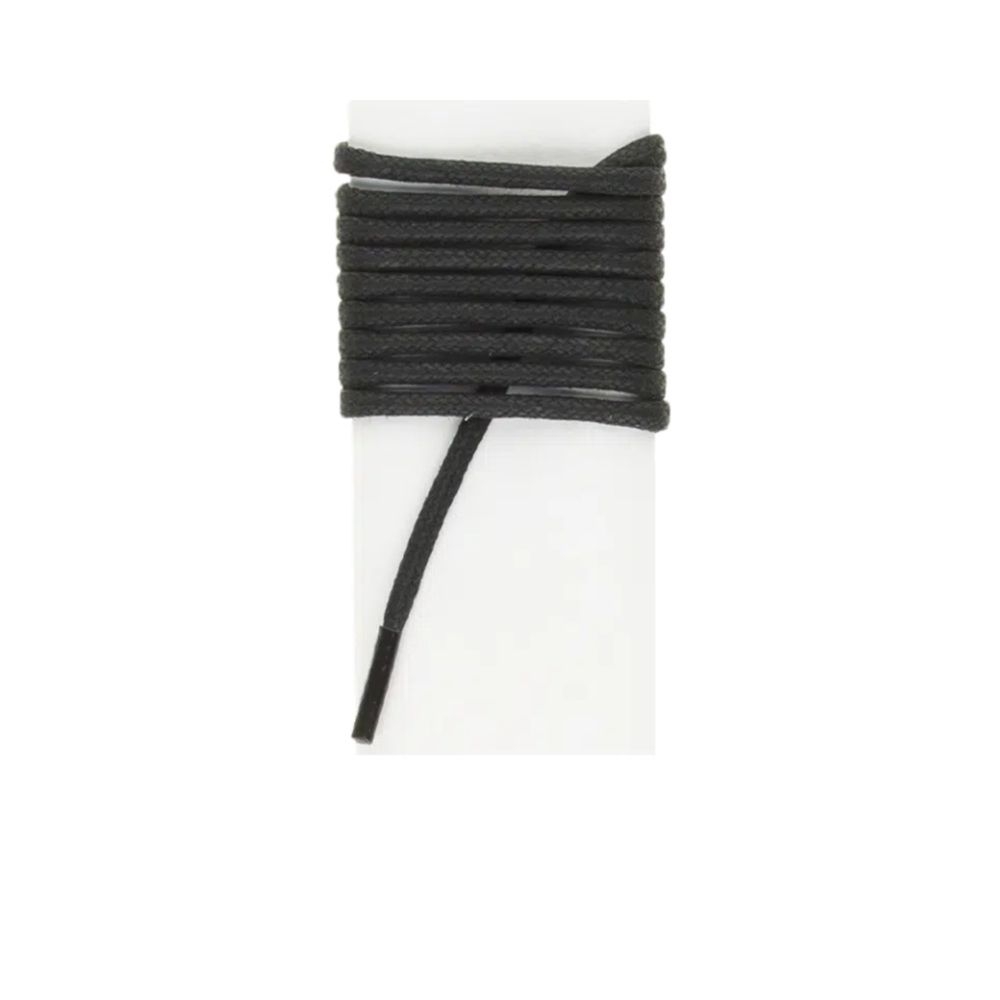 Lacets coton rond 1,20 M Noir - JLF PRO - 0428VSNOIR