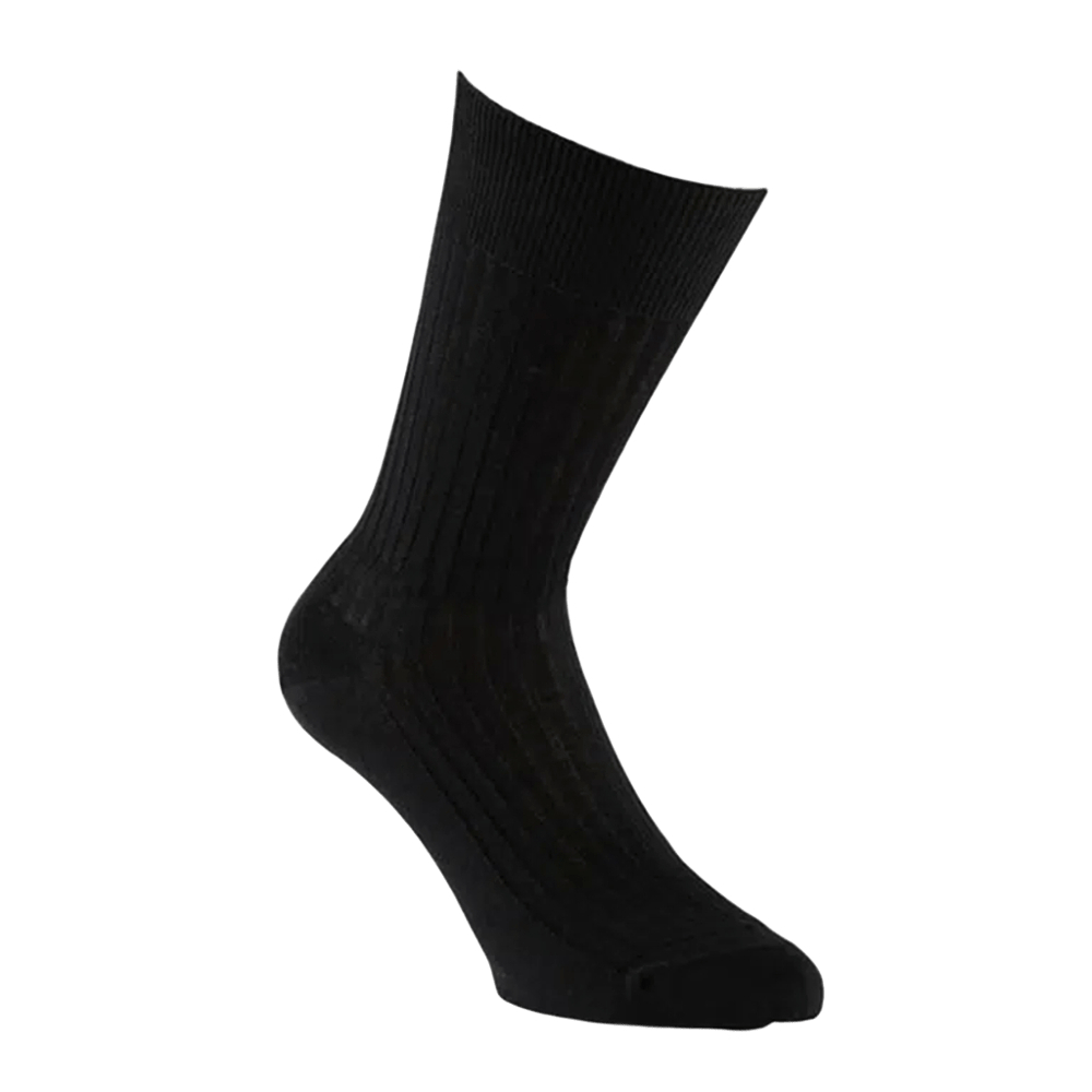 Chaussette Ville Fil D'Écosse noir - JLF PRO - 0870AG